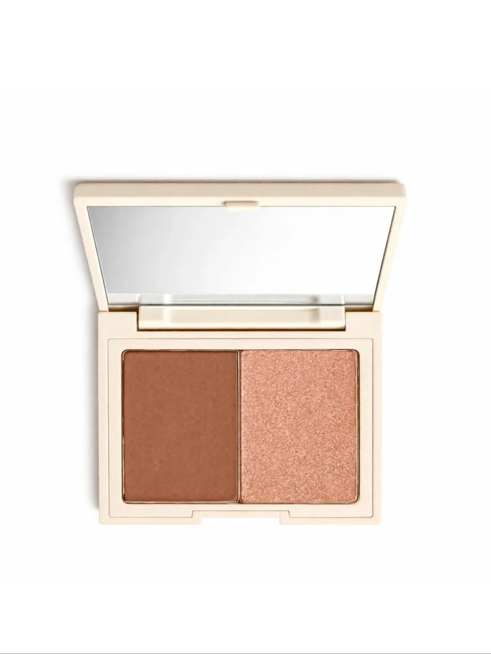 Beauty For Real Sun Sculpt Weightless Bronzer Duo Matte+Shimmer Powder